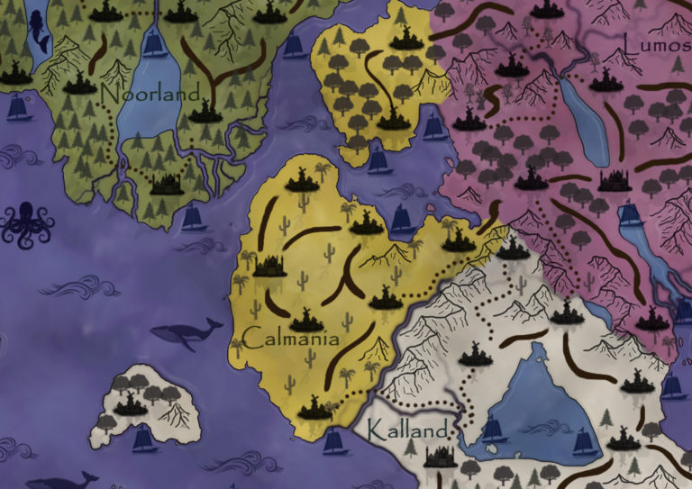 Rule of Trigon Kaart basis