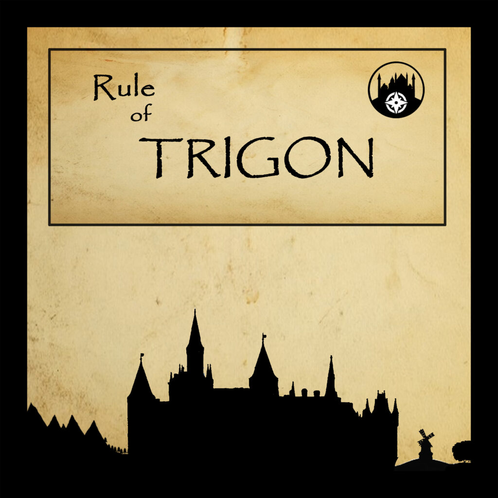 Rule of Trigon doos (bovenkant v2) basisspel